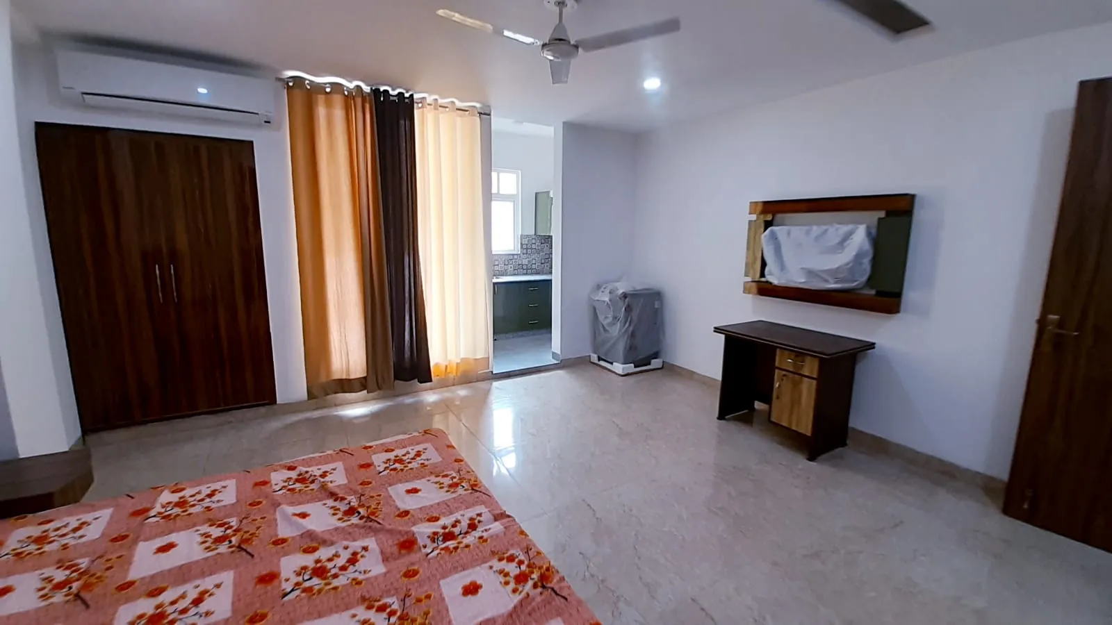 🏡 1BHK Fully Furnished Builder Floor for Rent | Sector 43, Gurgaon