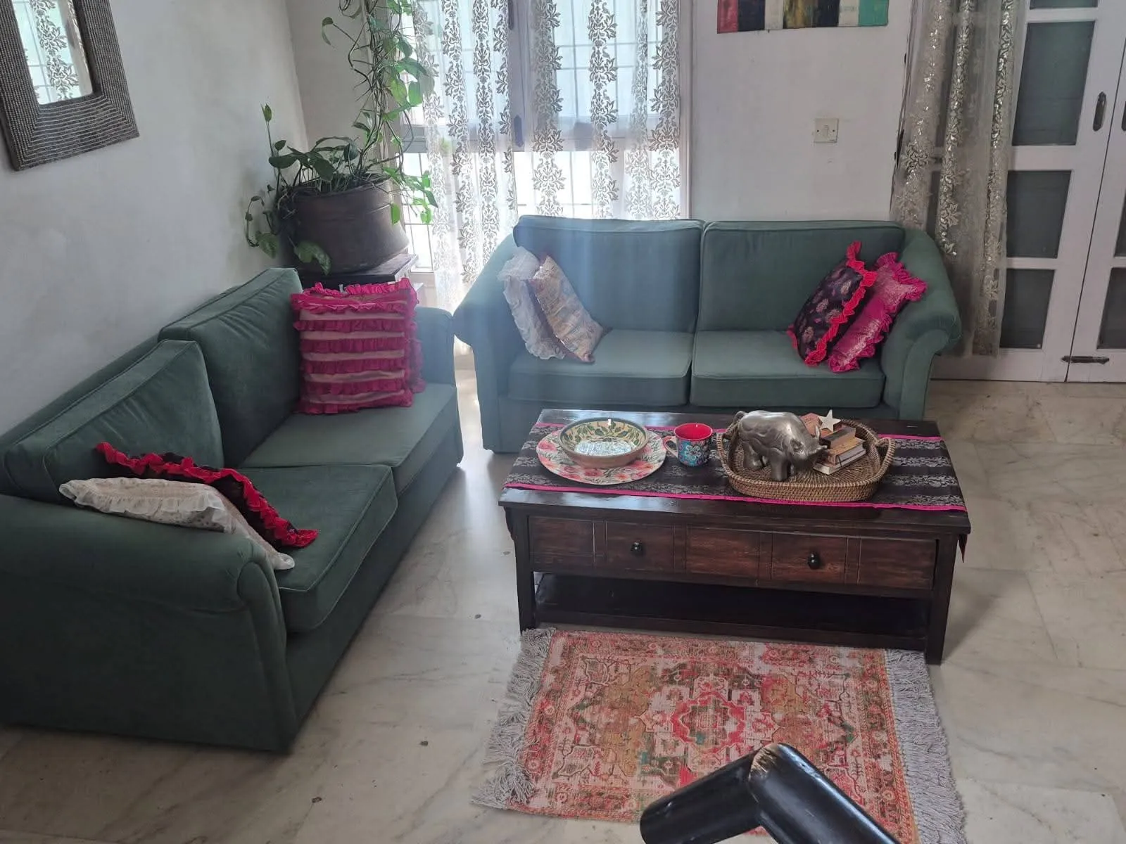 🏡 3BHK Semi-Furnished Builder Floor for Rent | Malibu Town, Gurgaon