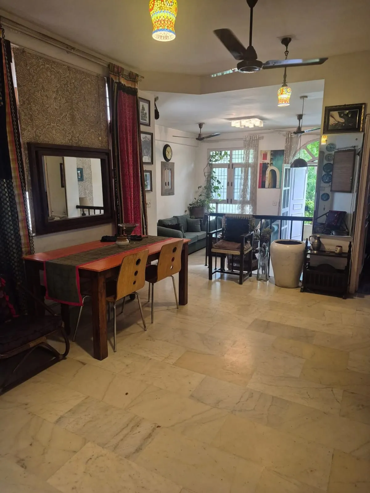 🏡 3BHK Semi-Furnished Builder Floor for Rent | Malibu Town, Gurgaon