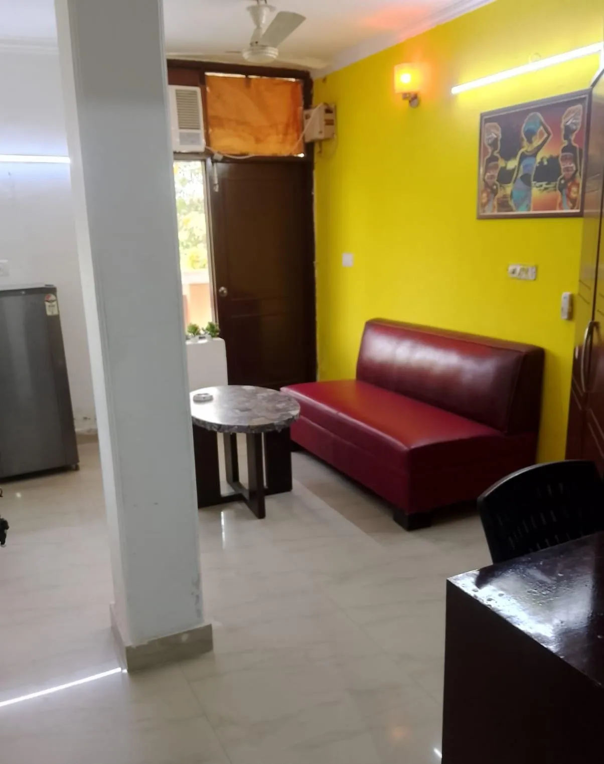 🏡 1BHK Fully Furnished Builder Floor for Rent | Sector 55, Gurgaon